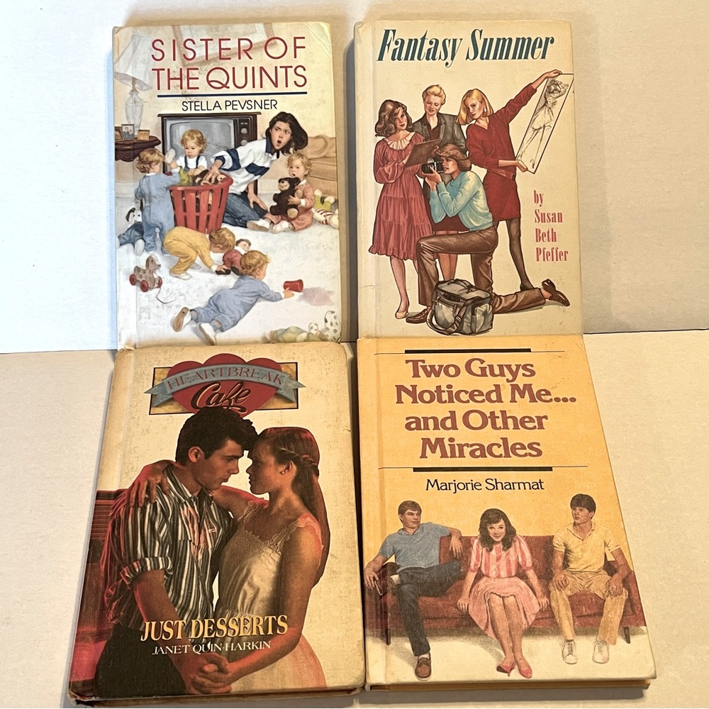 Especially For Girls‎ Book Bundle of Four (4) Vintage Young Adult Fiction 80s